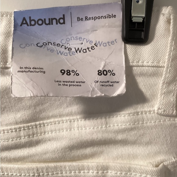 Nwt Abound High-rise White Skinny Jeans size 27 - Picture 2 of 5